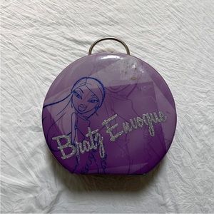 Bratz Envogue purple vinyl carrying/storage case